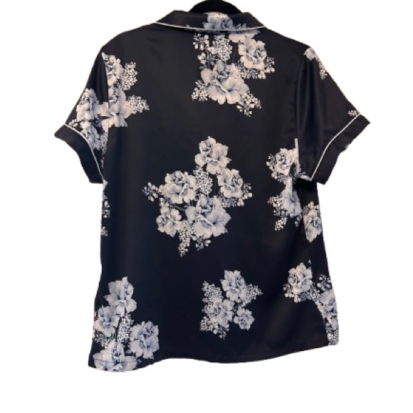 LÉ Rose Mileva Bleu De Fleur Printed PJ Set - Picture 4 of 9